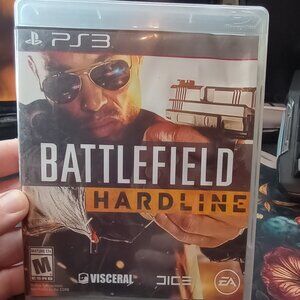 Battlefield Hardline PS3 Complete EA Shooter Cops vs Criminals